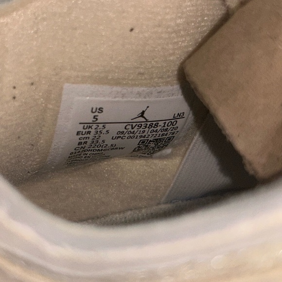 Nike air Jordan 4  X OFF-WHITE SAIL - Picture 7 of 11